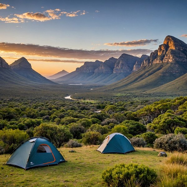 Où trouver les meilleures expériences de camping dans les parcs nationaux d'Afrique du Sud?