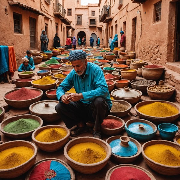 Comment découvrir les traditions artisanales des villages de l'Atlas, Maroc?